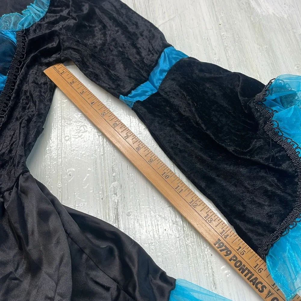 Black and Blue Witch Costume Sz S/M - Picture 5 of 11